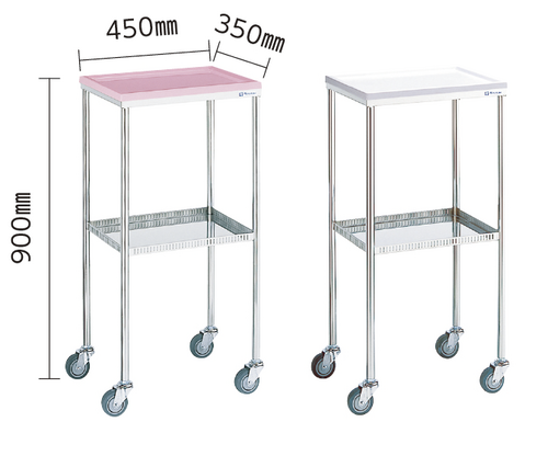 ナースカート,W450×D350×H900mm,ブルー | 村中医療器株式会社 販売店