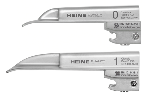 HEINE ハイネ型喉頭鏡ブレード,新生児・未熟児用,0 | 村中医療器株式