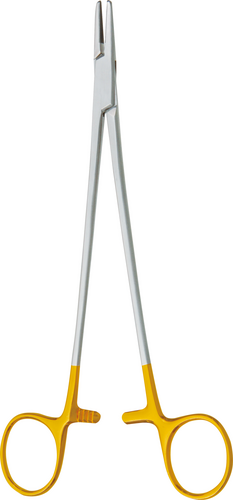 BONIMED 超硬チップ付持針器,ドゥベーキー,0.4mmピッチ,200mm | 村中