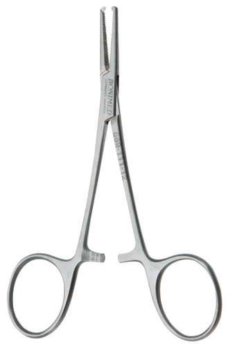 BONIMED 眼科用止血鉗子,コッヘル,有鈎,直,110mm | 村中医療器株式会社