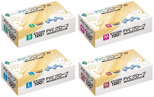 シンコーPVCグローブPF,S | 村中医療器株式会社 販売店向けサイト